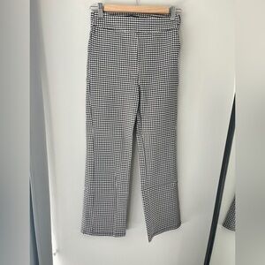 Forever 21 Black/White/Brown Checkered Pants